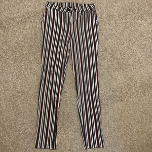 Eclipse pin striped pants